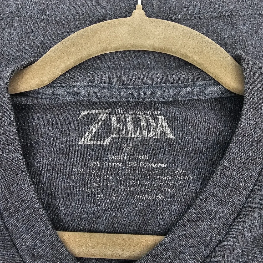 The Legend Of Zelda‎ Nintendo Tshirt Adult Sz M Grey See Description
